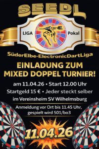 Mixed Doppel am 11.04.2026 ab 12 Uhr im Vereinshaus SV Wilhelmsburg